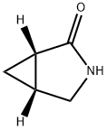 3-Azabicyclo[3.1.0]hexan-2-one, (1S,5R)- Struktur