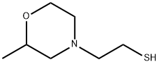 4-Morpholineethanethiol, 2-methyl- Struktur