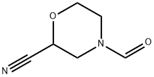 2-Morpholinecarbonitrile,4-formyl- Struktur