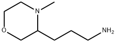 3-Morpholinepropanamine, 4-methyl- Struktur