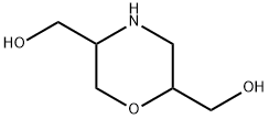 2,5-Morpholinedimethanol Struktur