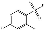 Benzenesulfonyl fluoride, 4-fluoro-2-methyl- Struktur