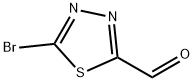 1,3,4-Thiadiazole-2-carboxaldehyde, 5-bromo- Struktur