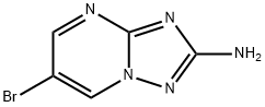 [1,2,4]Triazolo[1,5-a]pyrimidin-2-amine, 6-bromo- Struktur