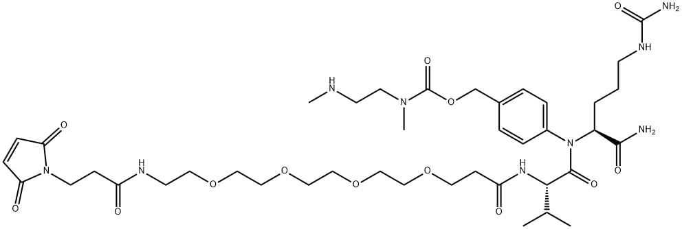 Mal-PEG4-VC-PAB-DMEA Struktur