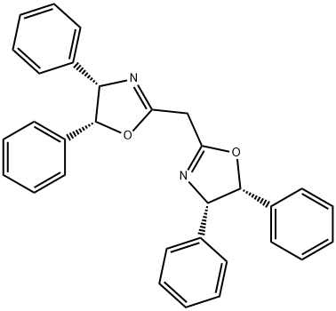 (4S,4'S,5R,5'R)-2,2'-methylenebis[4,5-dihydro-4,5-diphenyl-Oxazole Struktur