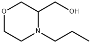 3-Morpholinemethanol, 4-propyl- Struktur