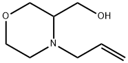 3-Morpholinemethanol, 4-(2-propen-1-yl)- Struktur