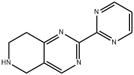 2-(2-Pyrimidinyl)-5,6,7,8-tetrahydropyrido[4,3-d]pyrimidine Struktur