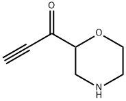 1-(Morpholin-2-yl)prop-2-yn-1-one Struktur