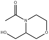 Ethanone, 1-[3-(hydroxymethyl)-4-morpholinyl]- Struktur