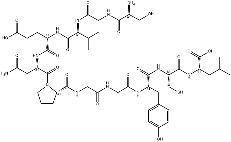 Glycoprotein (276-286) Struktur