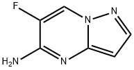 Pyrazolo[1,5-a]pyrimidin-5-amine, 6-fluoro- Struktur