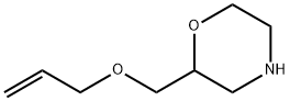 Morpholine,2-[(2-propen-1-yloxy)methyl]- Struktur