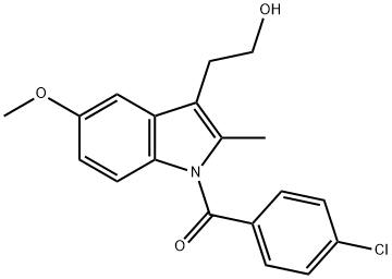 Methanone, (4-chlorophenyl)[3-(2-hydroxyethyl)-5-methoxy-2-methyl-1H-indol-1-yl]-