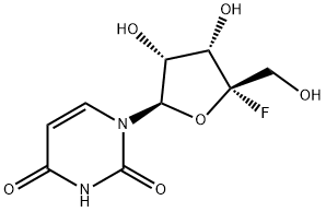 4'-C-Fluoro-uridine Struktur