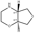 2H-Furo[3,4-b]-1,4-oxazine, hexahydro-, (4aR,7aS)-rel Struktur