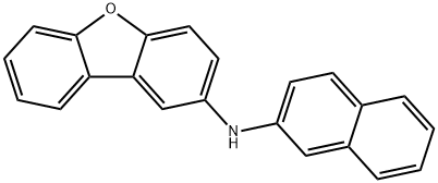 2-Dibenzofuranamine, N-2-naphthalenyl- Struktur