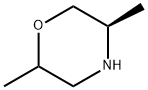 Morpholine, 2,5-dimethyl-, (5R)- Struktur