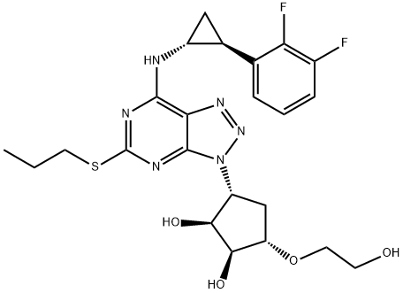 Ticagrelor Impurity 15 Structure