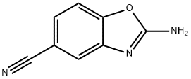 2-amino-1,3-benzoxazole-5-carbonitrile Struktur