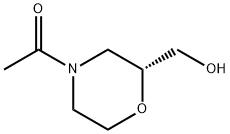 Ethanone, 1-[(2R)-2-(hydroxymethyl)-4-morpholinyl]- Struktur