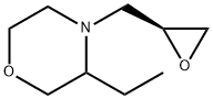 Morpholine, 3-ethyl-4-[(2S)-2-oxiranylmethyl]- Struktur