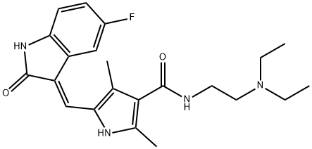 (E)-Sunitinib Struktur