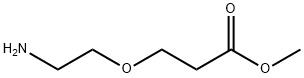 Propanoic acid, 3-(2-aminoethoxy)-, methyl ester Struktur