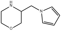 Morpholine, 3-(1H-pyrrol-1-ylmethyl)- Struktur