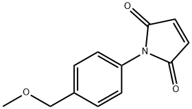 1H-Pyrrole-1-acetic acid, 2,5-dihydro-α-[(4-hydroxyphenyl)methyl]-2,5-dioxo Struktur