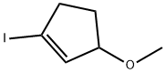 Cyclopentene, 1-iodo-3-methoxy- Struktur