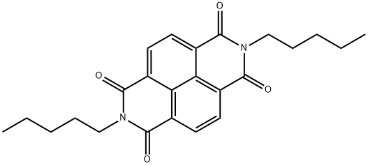 2,7-Dipentylbenzo[lmn ][3,8]phenanthroline-1,3,6,8(2H ,7H )-tetraone Struktur