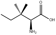 (S)-2-amino-3,3-dimethylpentanoic acid Struktur