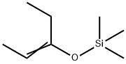 Silane, [(1-ethyl-1-propen-1-yl)oxy]trimethyl- Struktur