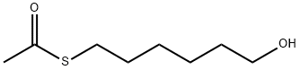 Ethanethioic acid, S-(6-hydroxyhexyl) ester Struktur