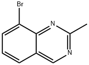 Quinazoline, 8-bromo-2-methyl- Struktur