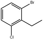 1-Bromo-3-chloro-2-ethylbenzene Struktur