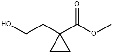 Methyl 1-(2-Hydroxyethyl)cyclopropanecarboxylate Struktur