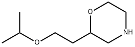 Morpholine,2-[2-(1-methylethoxy)ethyl]- Struktur