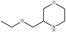 Morpholine, 3-(ethoxymethyl)- Struktur