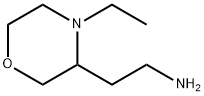 3-Morpholineethanamine, 4-ethyl- Struktur