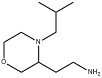 3-Morpholineethanamine,4-(2-methylpropyl)- Struktur