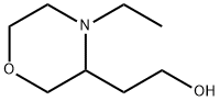 3-Morpholineethanol, 4-ethyl- Struktur