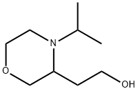 3-Morpholineethanol, 4-(1-methylethyl)- Struktur