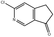 7H-Cyclopenta[c]pyridin-7-one, 3-chloro-5,6-dihydro- Struktur