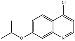 Quinoline, 4-chloro-7-(1-methylethoxy)- Struktur