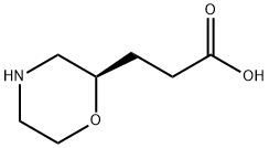 2-Morpholinepropanoicacid,(2R)- Struktur