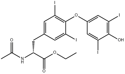 Levothyroxine sodium  intermediate Struktur