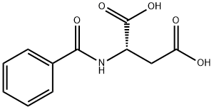 Aspartic acid, N-benzoyl- Struktur